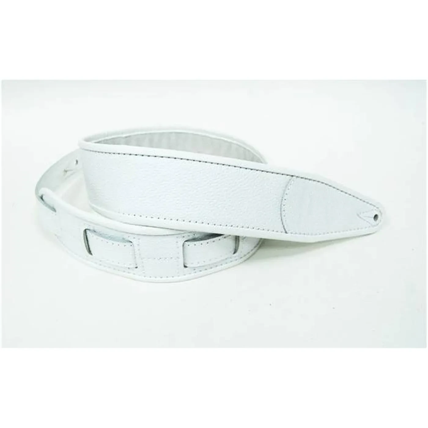 Ремень для гитары Fidel FL700005CU Leather Custom White