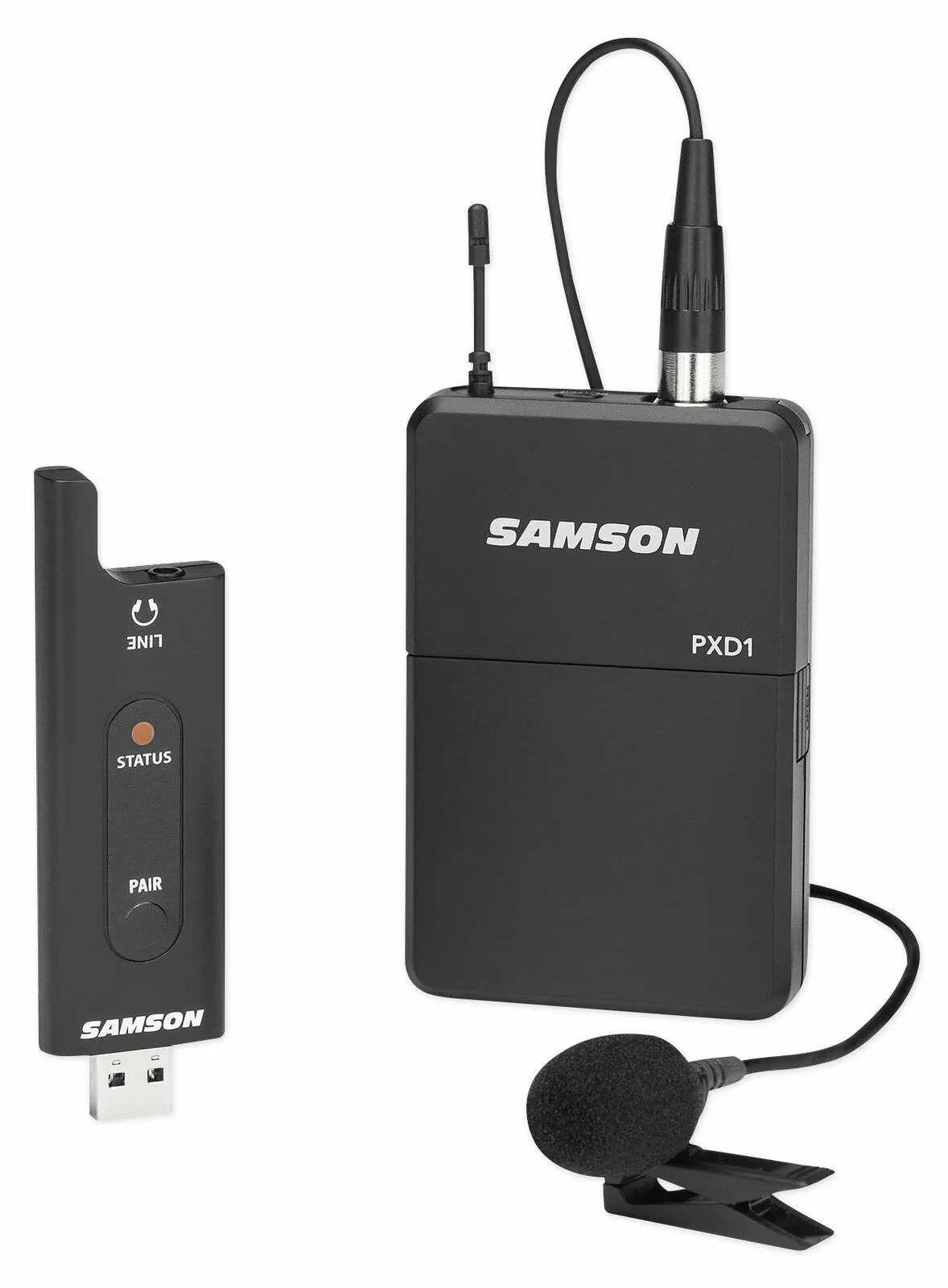 SAMSON Stage XPD2 Digital Beltpack Lavalier Microphone For Church Sound Systems