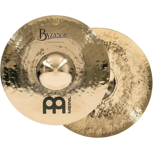 Тарелка барабанная MEINL 14" Byzance Brilliant Heavy Hi-Hat (пара)