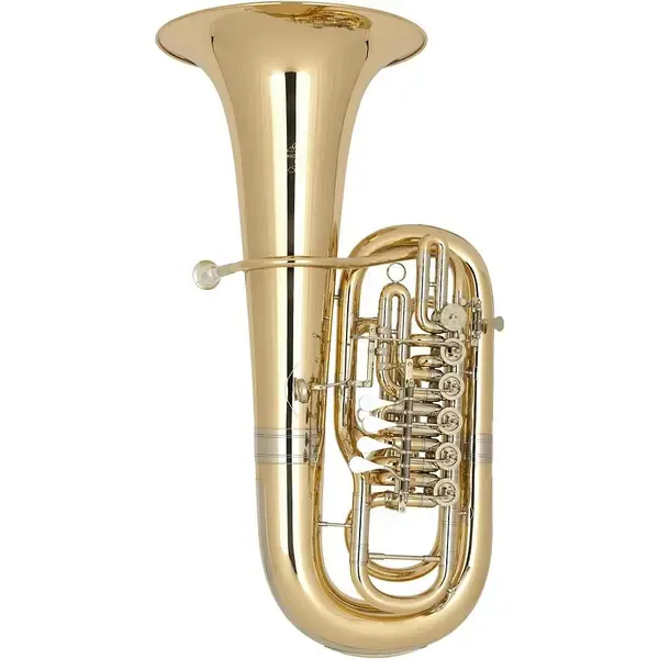 Туба Miraphone 181 Belcanto Series 6-Valve 5/4 F Tuba Lacquer Yellow Brass Body