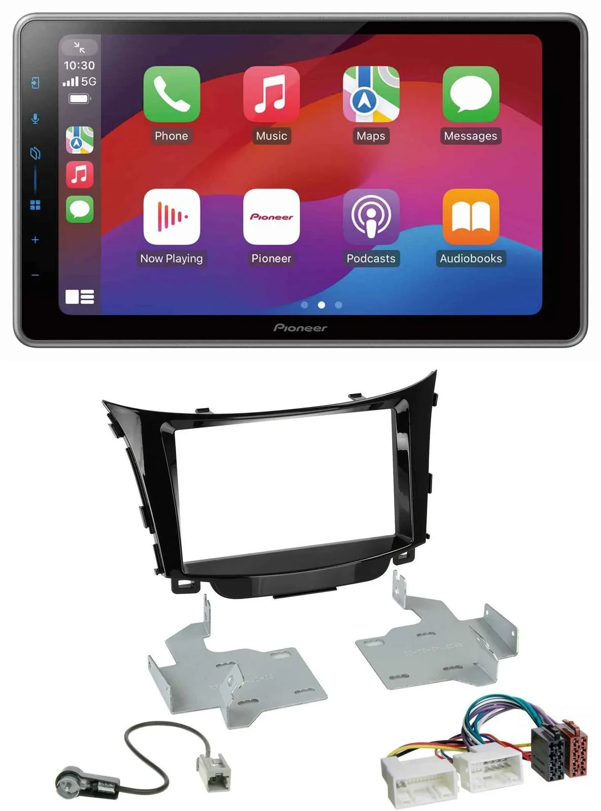 Pioneer MP3 USB DAB Bluetooth 2DIN Autoradio für Hyundai i30 (ab 12)