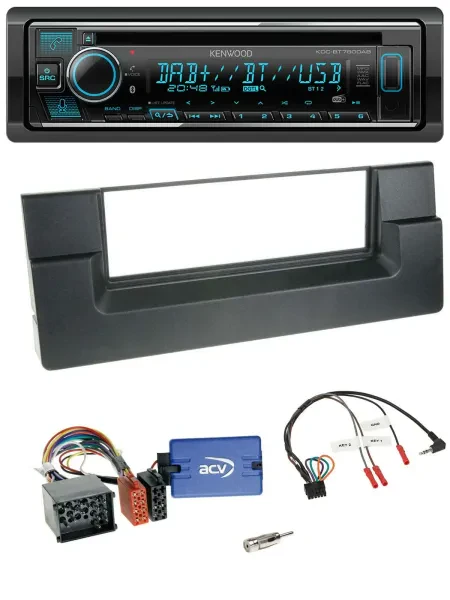 Kenwood Lenkrad Bluetooth DAB USB CD Autoradio für BMW 5er E39 1996-2001
