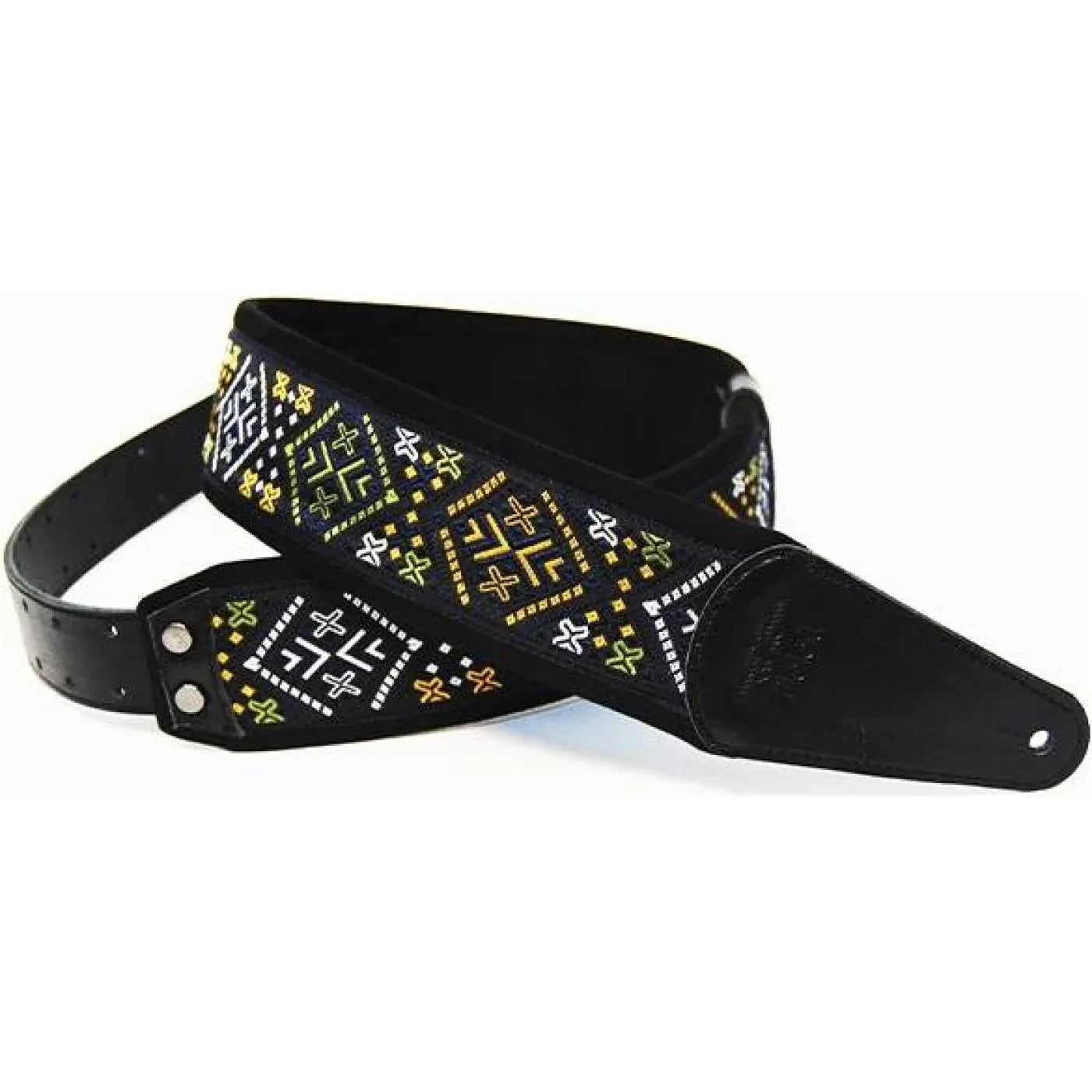 Ремень для гитары Fidel FL22009E Ergo Black Ornament