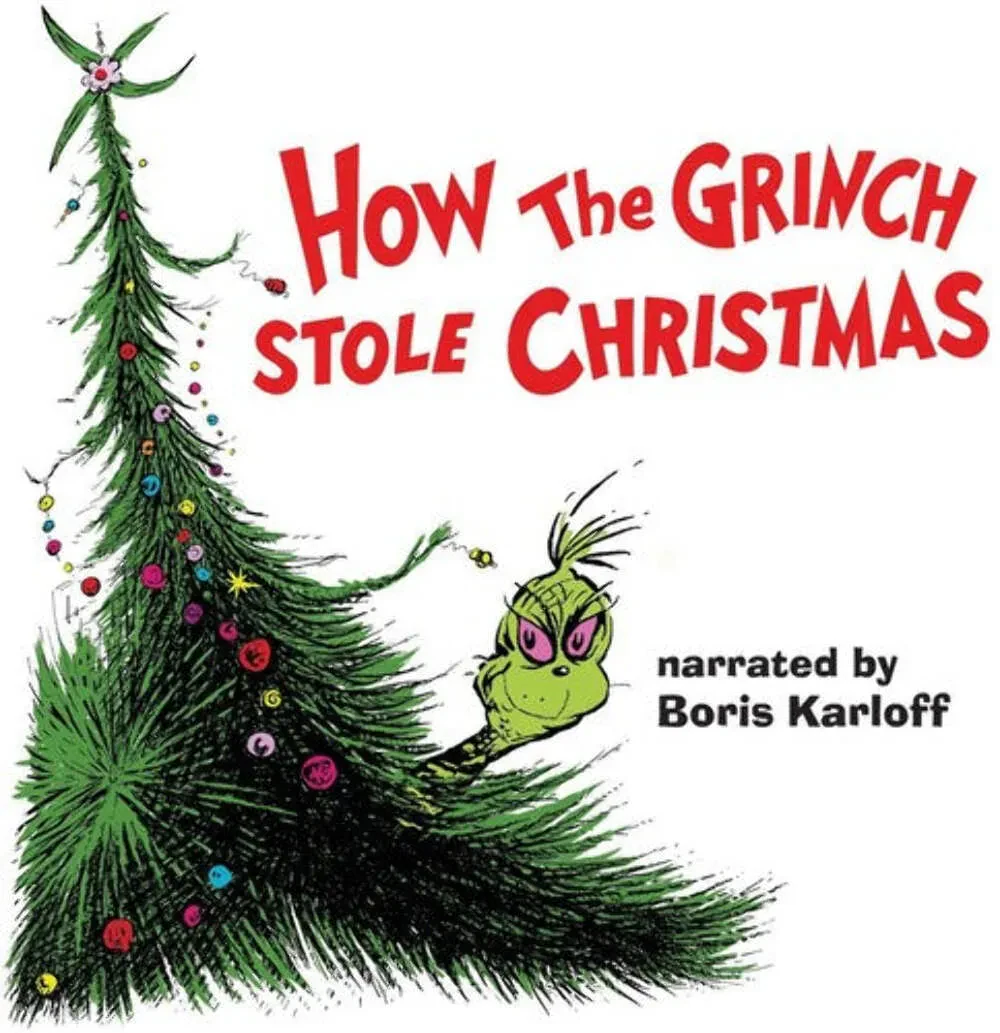 Dr. Seuss - How The Grinch Stole Christmas [Green Vinyl] NEW Sealed LP Album