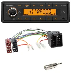Continental 1DIN USB AUX MP3 Autoradio für Opel Astra F 1991-98 Corsa A+B 1990-2