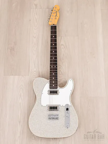 Электрогитара Fender Limited Edition Sparkle Telecaster FilterTron HH Silver Sparkle w/gigbag Japan 2023