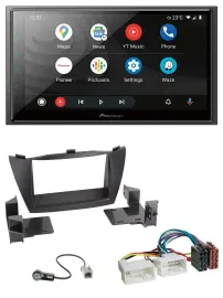 Pioneer USB 2DIN DAB MP3 Bluetooth Autoradio für Hyundai Tucson 2010-2015