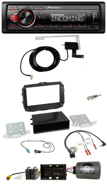 Pioneer MP3 Lenkrad CD DAB USB Autoradio für Alfa Giulietta 940 Facelift 2014-20