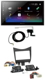 Pioneer DAB MP3 Bluetooth 2DIN USB Autoradio für Honda Accord 02-08 schwarz
