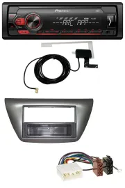 Pioneer 1DIN USB DAB MP3 AUX Autoradio für Mitsubishi Lancer Evo 2004-2008