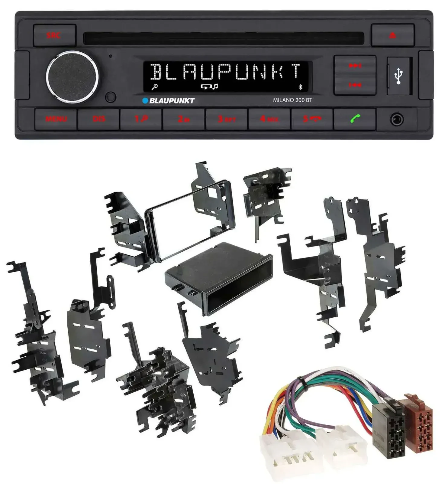 Blaupunkt MP3 USB CD Bluetooth AUX Autoradio für Toyota Tundra / Celica / FJ