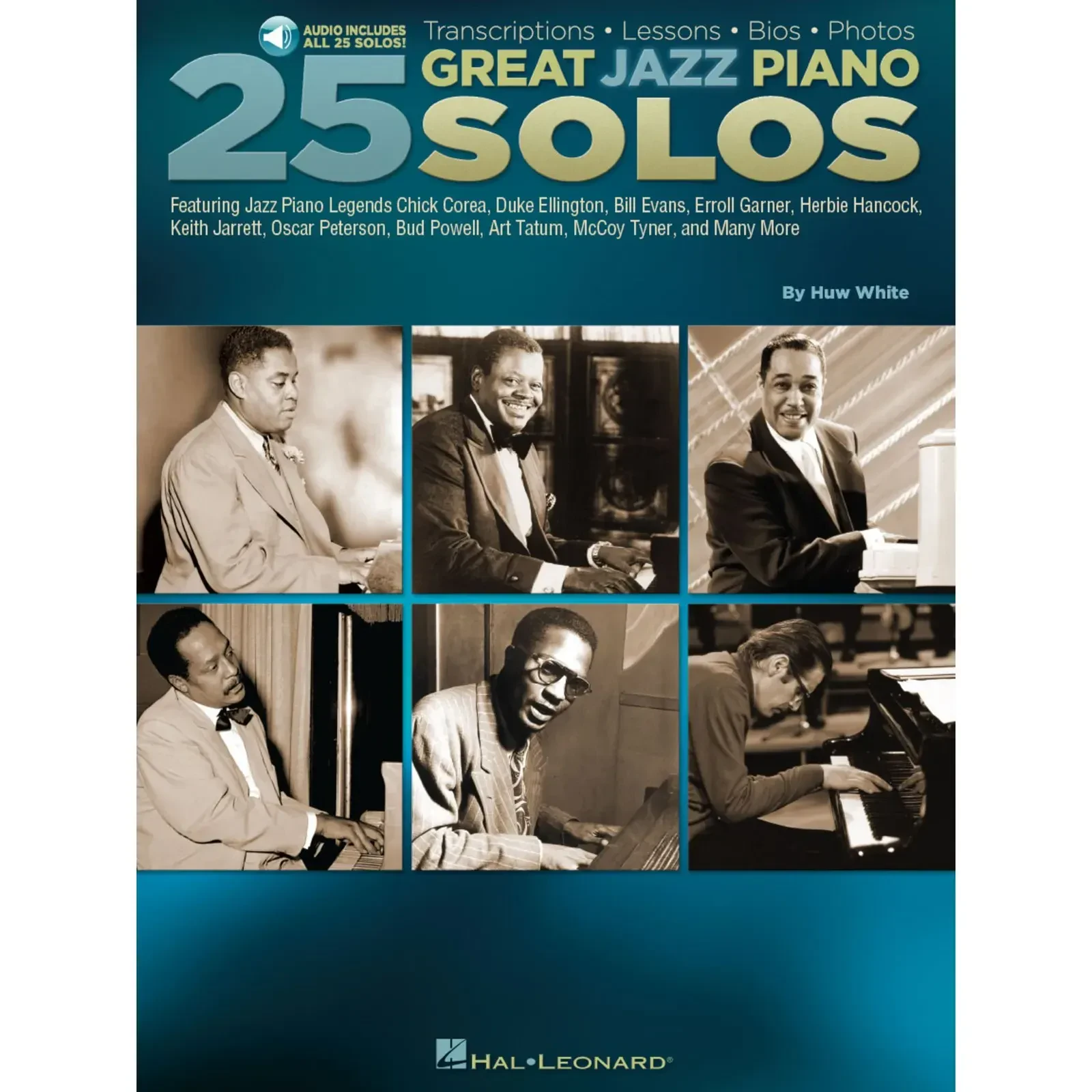 Сборник песен Hal Leonard 25 Great Jazz Piano Solos