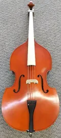 Palatino VB-004 Crack-Resistant Upright Bass with Padded Bag, 1/4 Size B-stock