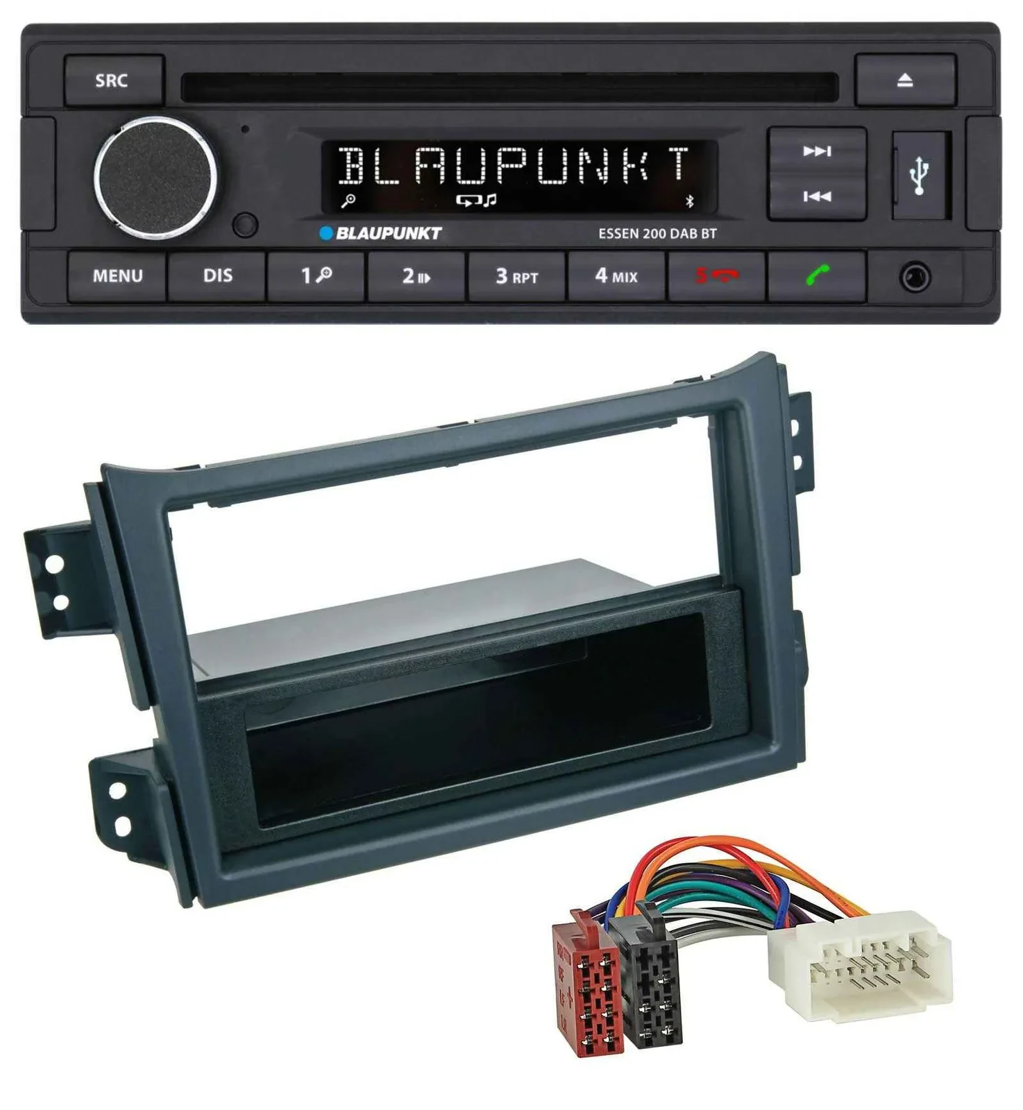 Blaupunkt USB MP3 Bluetooth DAB CD Autoradio für Opel Agila B 2008-2014 Suzuki S