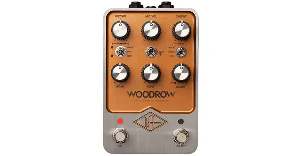 Педаль эффектов для электрогитары Universal Audio Woodrow 55 Instrument Amplifier Emulation