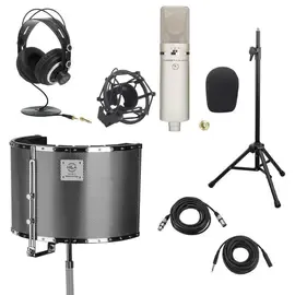 Turnstile Audio Concourse TAC1100 Condenser Mic, Bundle w/HA Reflection Filter