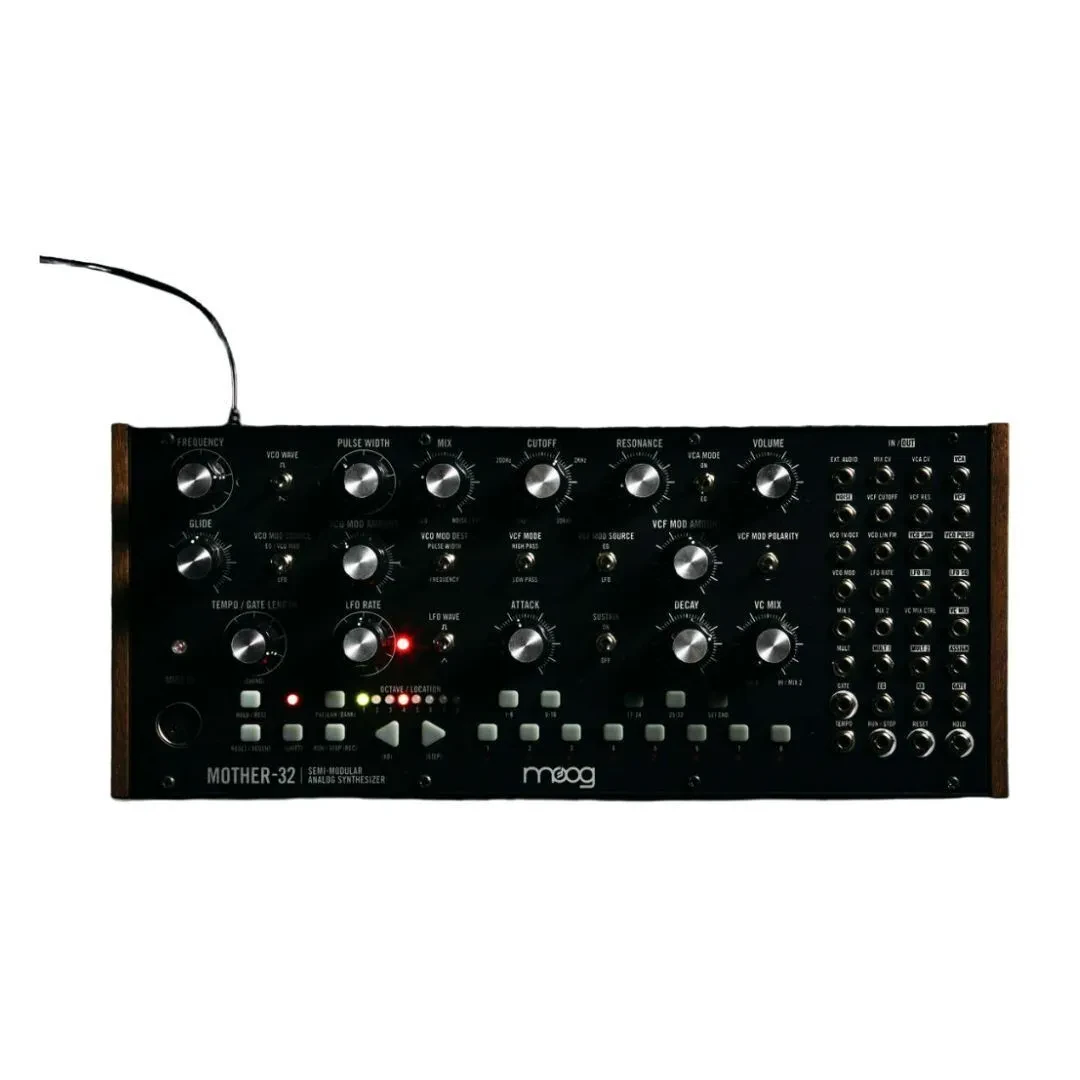 Moog Mother-32 Semi-Modular Eurorack Analog Synthesizer and Step Sequencer