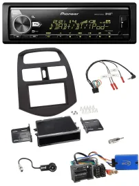 Pioneer Bluetooth USB DAB Lenkrad Autoradio für Chevrolet Spark 2013-2015