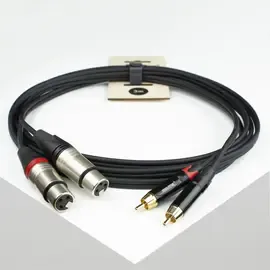 Компонентный кабель SHNOOR RCA2XF-2m
