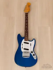 Электрогитара Fender Traditional 70s Mustang Sapphire Blue Japan 2017