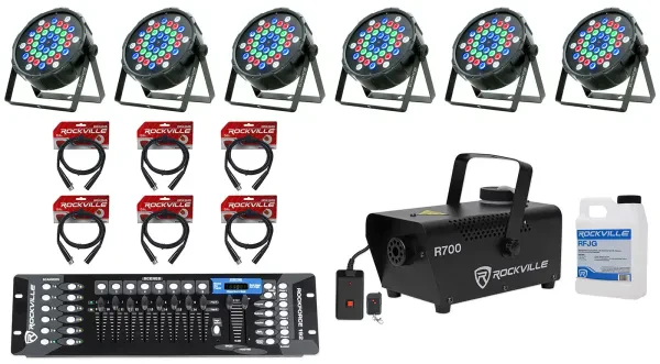 Комплект светового оборудования American DJ LP 42 RGBW+ROCKFORCE 192+R700+RDX3M5
