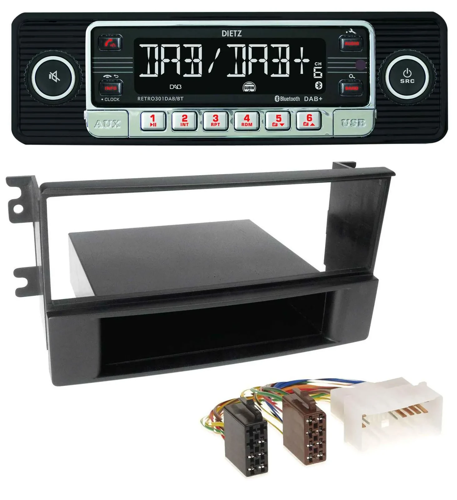Автомагнитола для Kia Sorento (с 2006) Dietz USB DAB MP3 Bluetooth