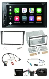 Pioneer Lenkrad USB DVD Bluetooth DAB 2DIN Autoradio für Opel Tigra Corsa C Meri