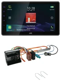 Автомагнитола для Peugeot Expert/Traveller (с 2016) JVC DAB, MP3, Bluetooth, USB