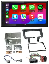 JVC Bluetooth 2DIN MP3 DAB USB Autoradio für Honda CR-V RE5/RE6/RE7 06-12