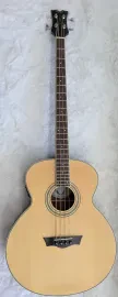 Dean Natural Gloss Acoustic Electric 4-String Bass Guitar, 34" Scale #EAB