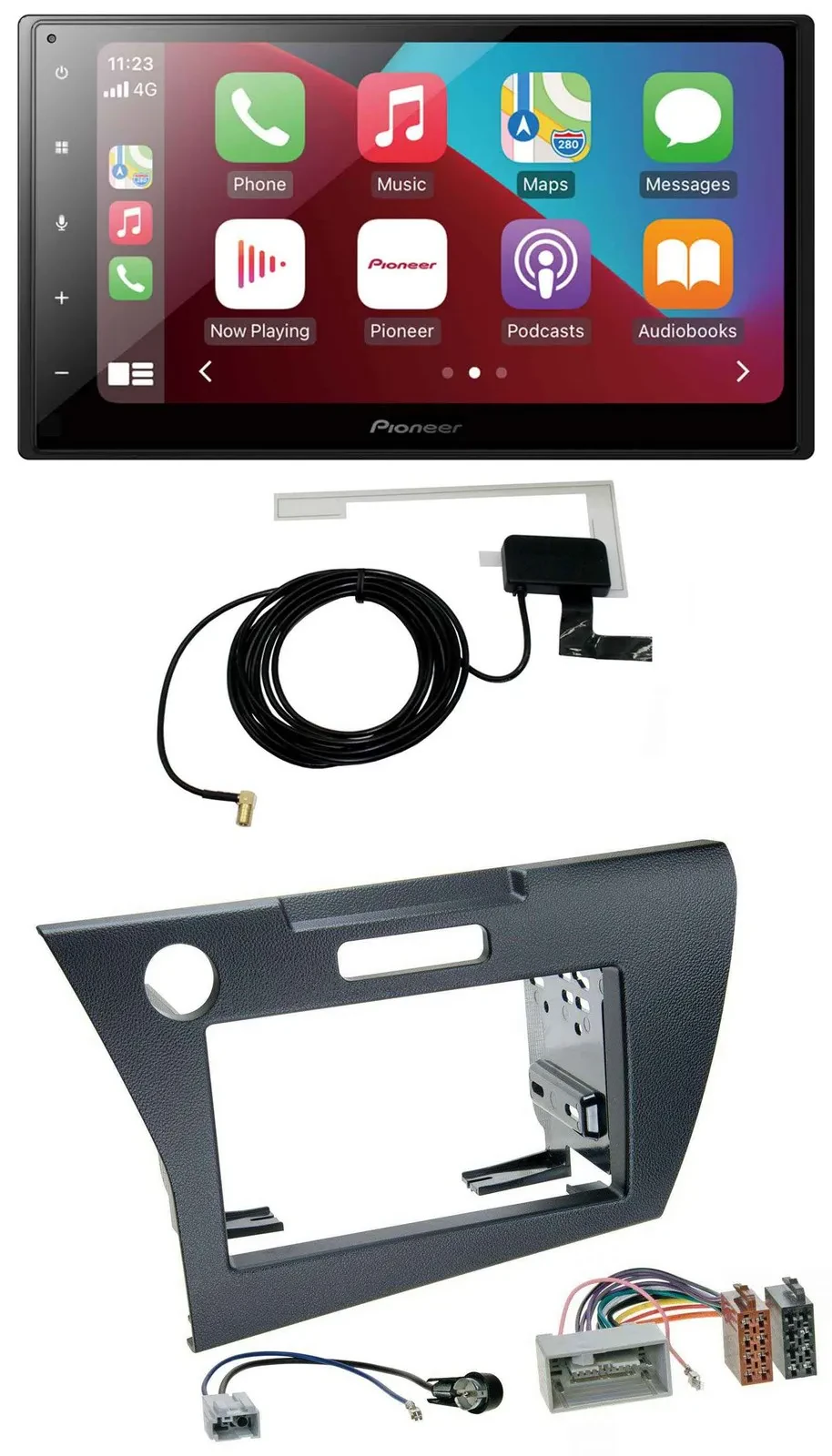 Автомагнитола для Honda CR-Z Pioneer 2 DIN USB Bluetooth DAB MP3