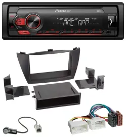 Pioneer DAB 1DIN MP3 AUX USB Autoradio für Hyundai ix35 (LM, 2010-2013)