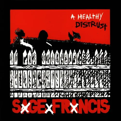 Виниловая пластинка Sage Francis - A Healthy Distrust [New Vinyl LP] Explicit, Red, Colored Vinyl, W