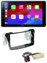 Pioneer Bluetooth 2DIN USB MP3 DAB Autoradio für Hyundai i40 ab 2016 Typ VF Klav