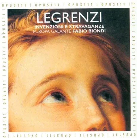 EUROPA GALANTE, FABIO BIONDI - Legrenzi: Invenzioni E Stravaganze (CD)