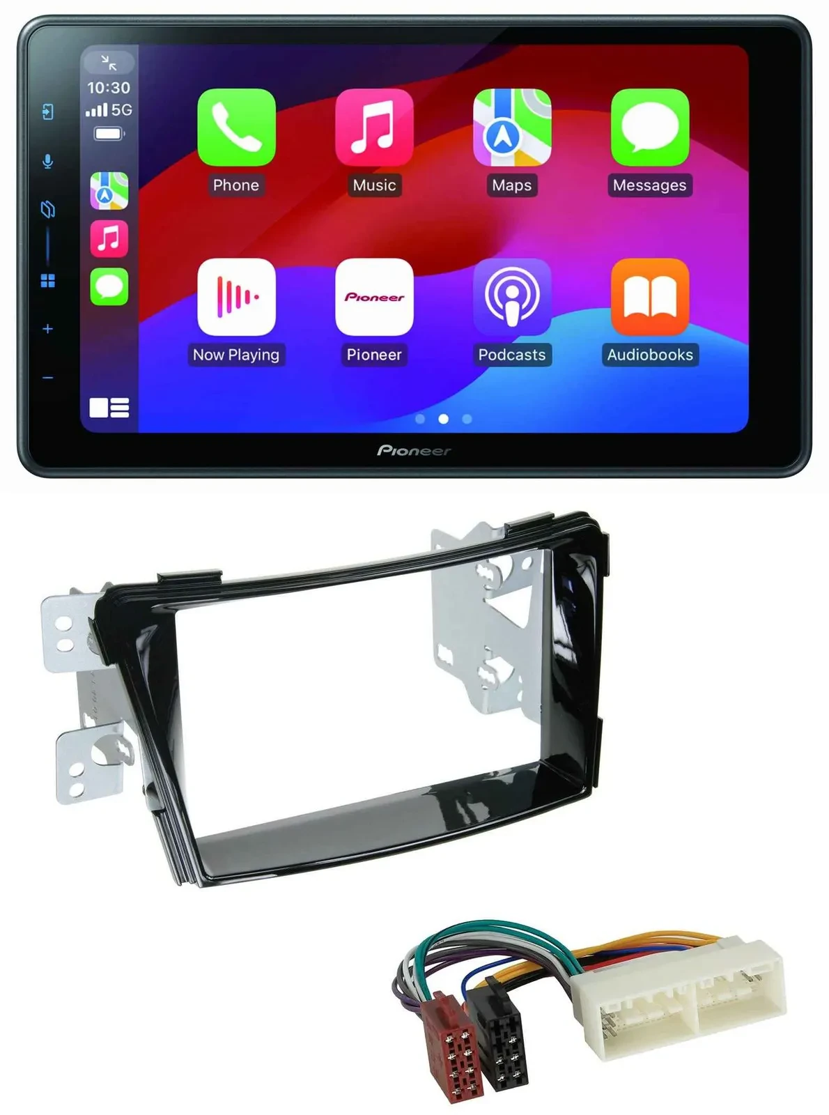 Pioneer Bluetooth 2DIN USB MP3 DAB Autoradio für Hyundai i40 ab 2016 Typ VF Klav