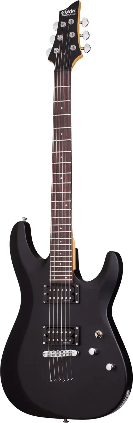 Б/У Электрогитара Schecter C-6 Deluxe SBK матовый черный