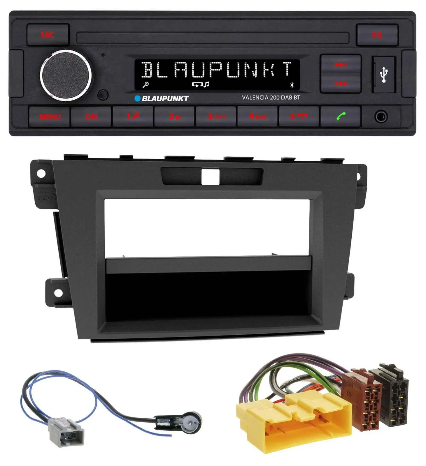 Blaupunkt DAB MP3 Bluetooth USB Autoradio für Mazda CX-7 (2009-2013)
