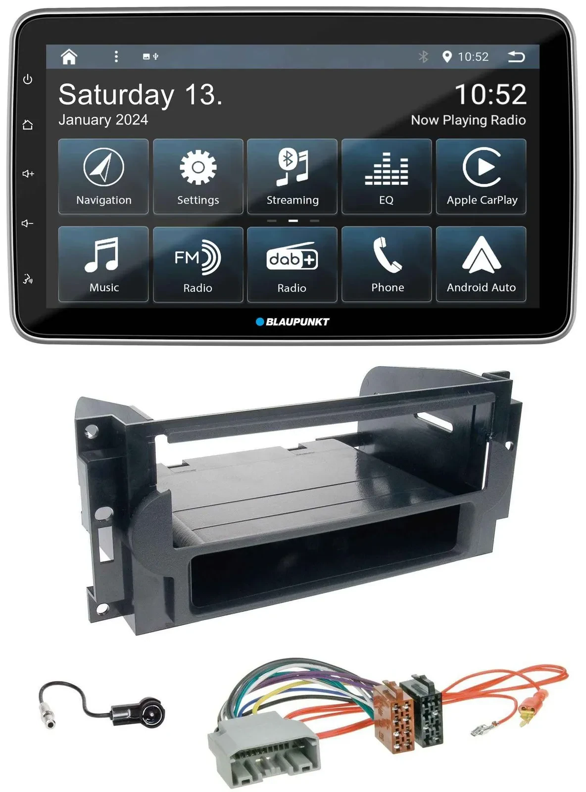 Blaupunkt USB DAB SD MP3 Bluetooth Autoradio für Chrysler 300C Dodge Caliber Jee