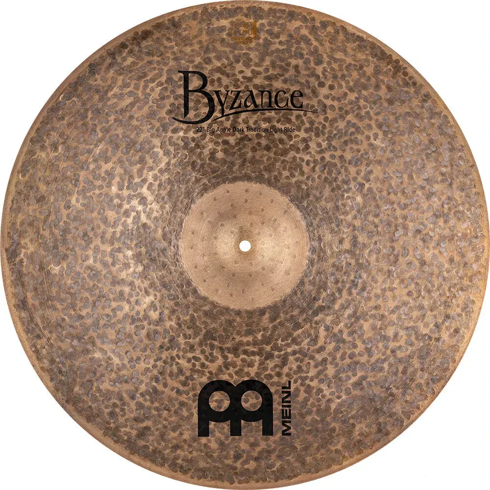 Тарелка барабанная MEINL 22" Byzance Dark Big Apple Tradition Light Ride