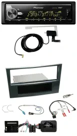 Автомагнитола для Opel Corsa D (2006–2008) Pioneer Bluetooth, DAB, USB, черная