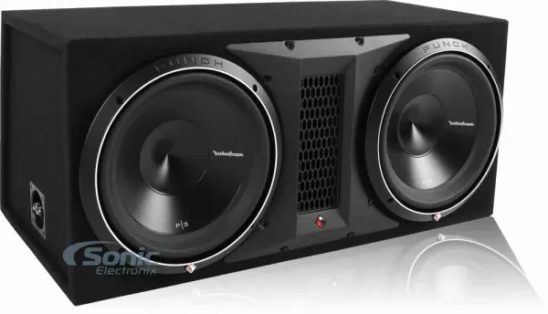 Rockford Fosgate P3-2X12 Dual 12" Punch P3 Series Loaded Subwoofer Enclosure