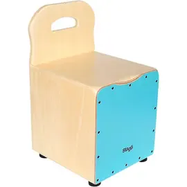 Кахон детский Stagg Kid's Cajon with Backrest Blue