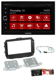 Blaupunkt MP3 DVD Bluetooth DAB 2DIN USB Autoradio für Alfa Giulietta 940 Faceli