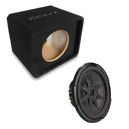 Сабвуфер в корпусе NVX NE121P 12", щелевой фазоинвертор, МДФ 3/4", 1 динамик, с сабвуфером CompRT