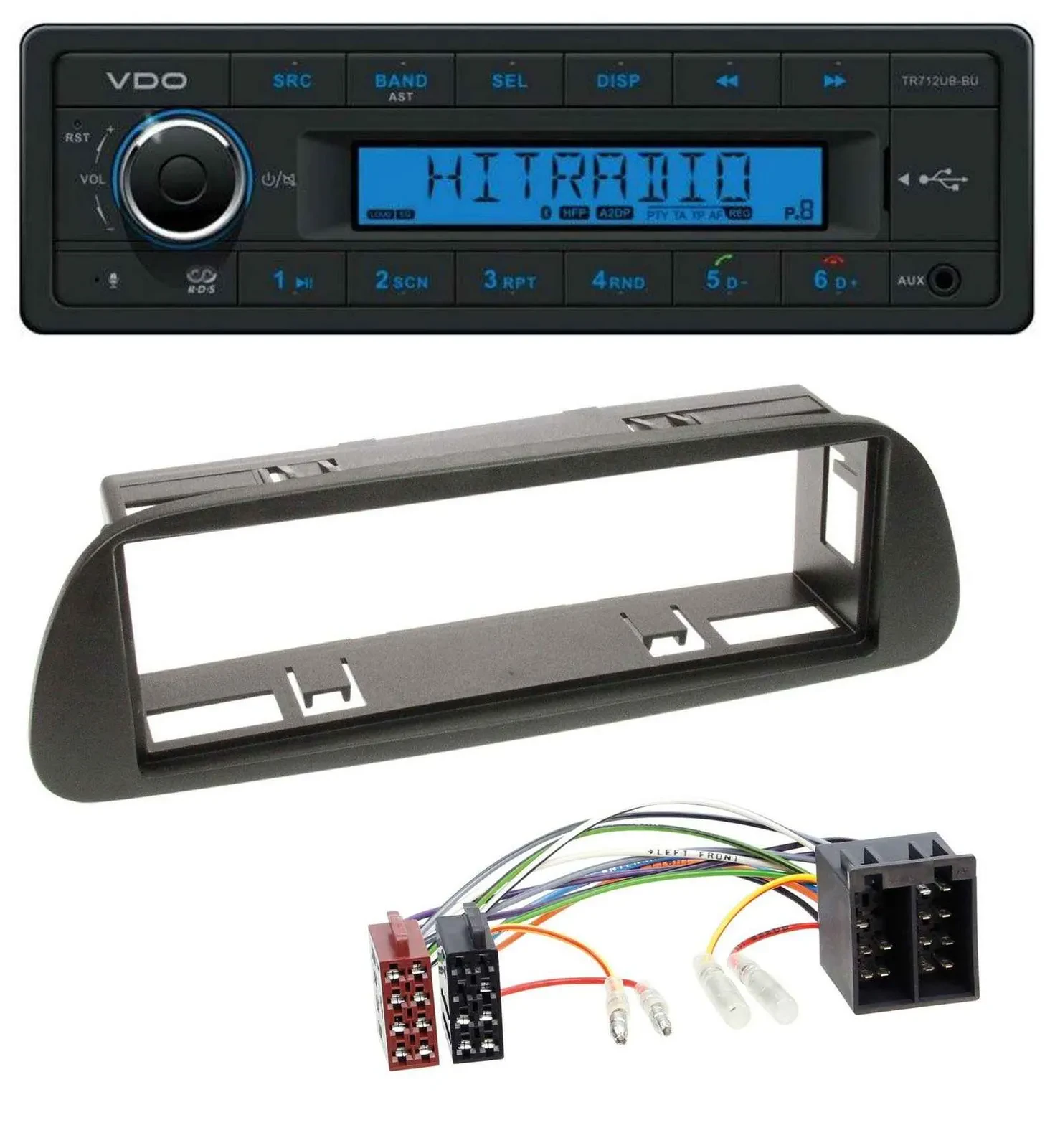 Автомагнитола VDO Bluetooth USB AUX MP3 для Mercedes Sprinter W314 (с 2001)