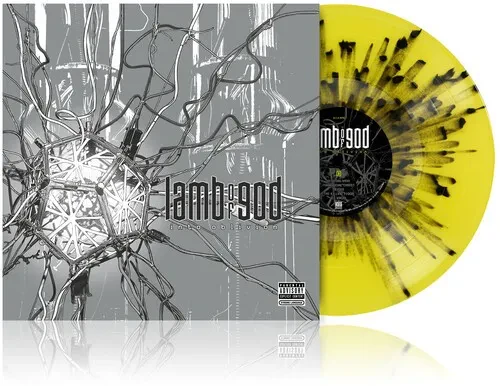 Виниловая пластинка Lamb of God - Into Oblivion - Limited Transparent Yellow & Black Splatter Colore
