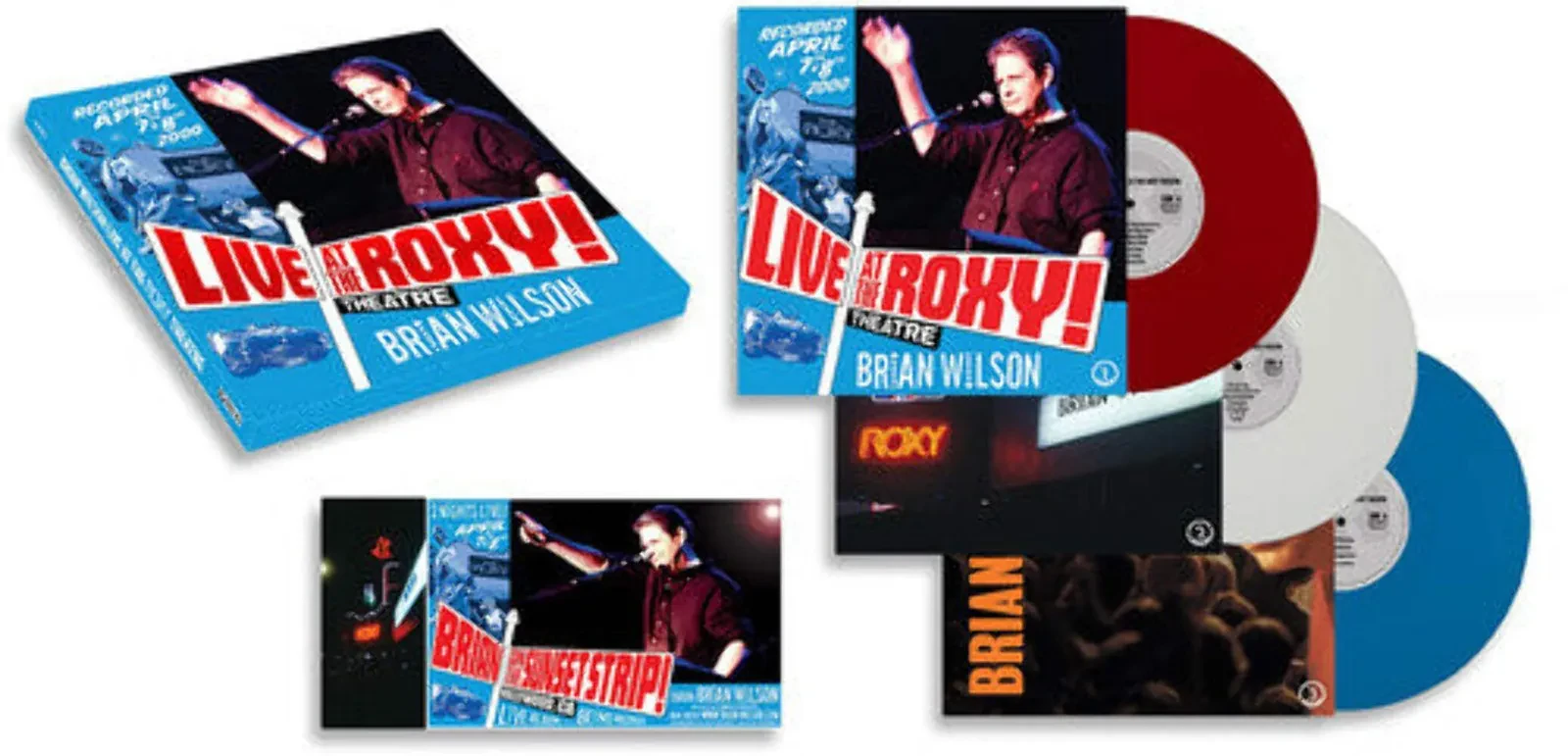 Brian Wilson - Live at the Roxy Theatre [Red, White & Blue Vinyl] [Box Set]