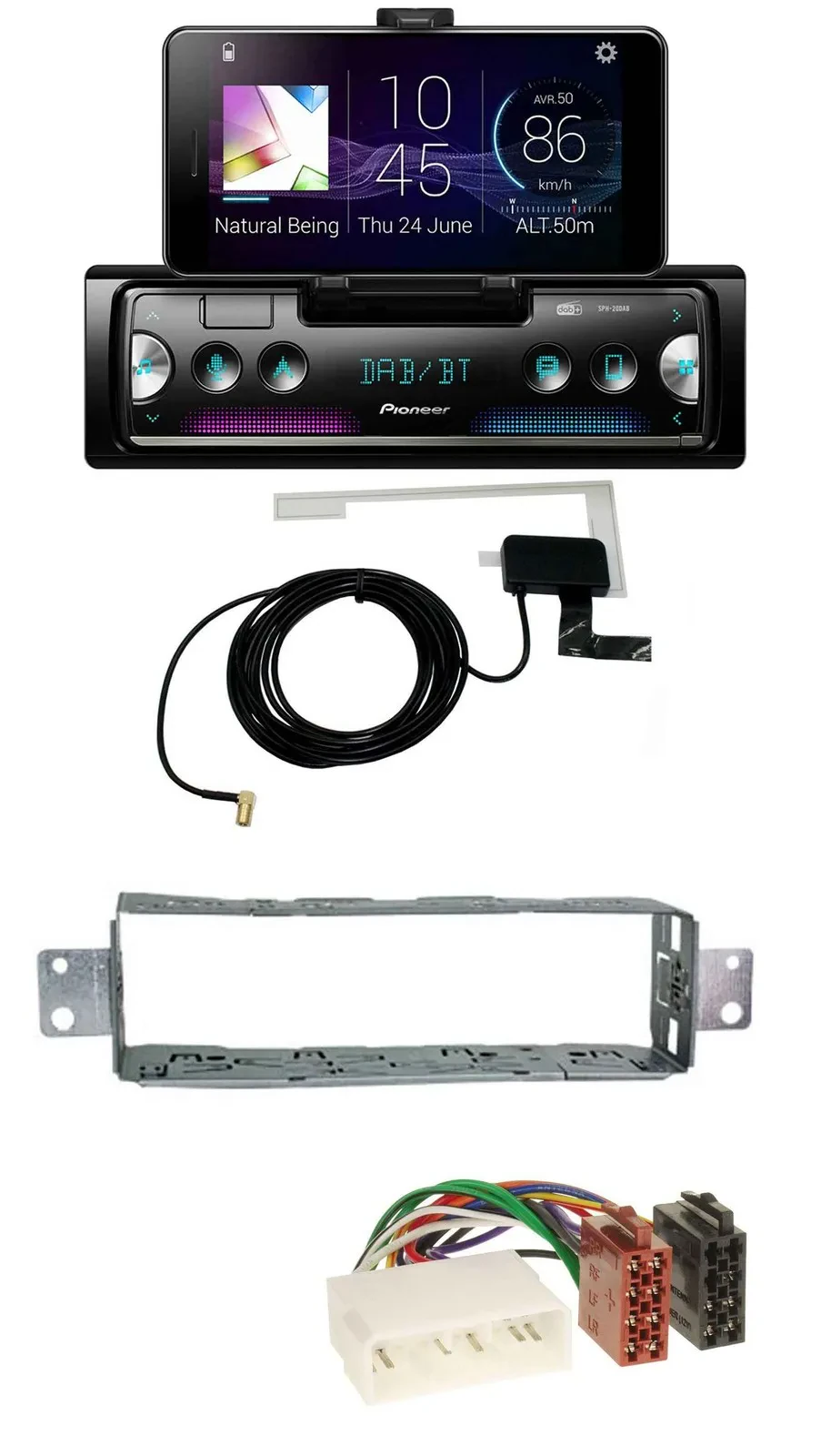 Pioneer DAB Bluetooth MP3 USB Autoradio für Daewoo Lanos Nubria Leganza Matiz