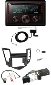 Pioneer 2DIN Lenkrad DAB USB CD Bluetooth Autoradio für Chevrolet Cruze 05/2009-